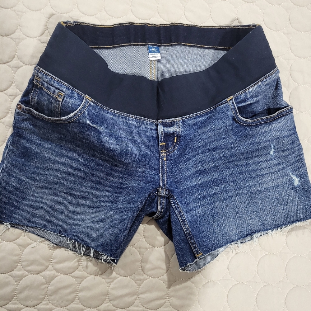 Maternity Old Navy Jean Shorts